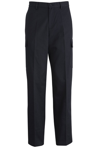 Navy Utility Chino Cargo Pants